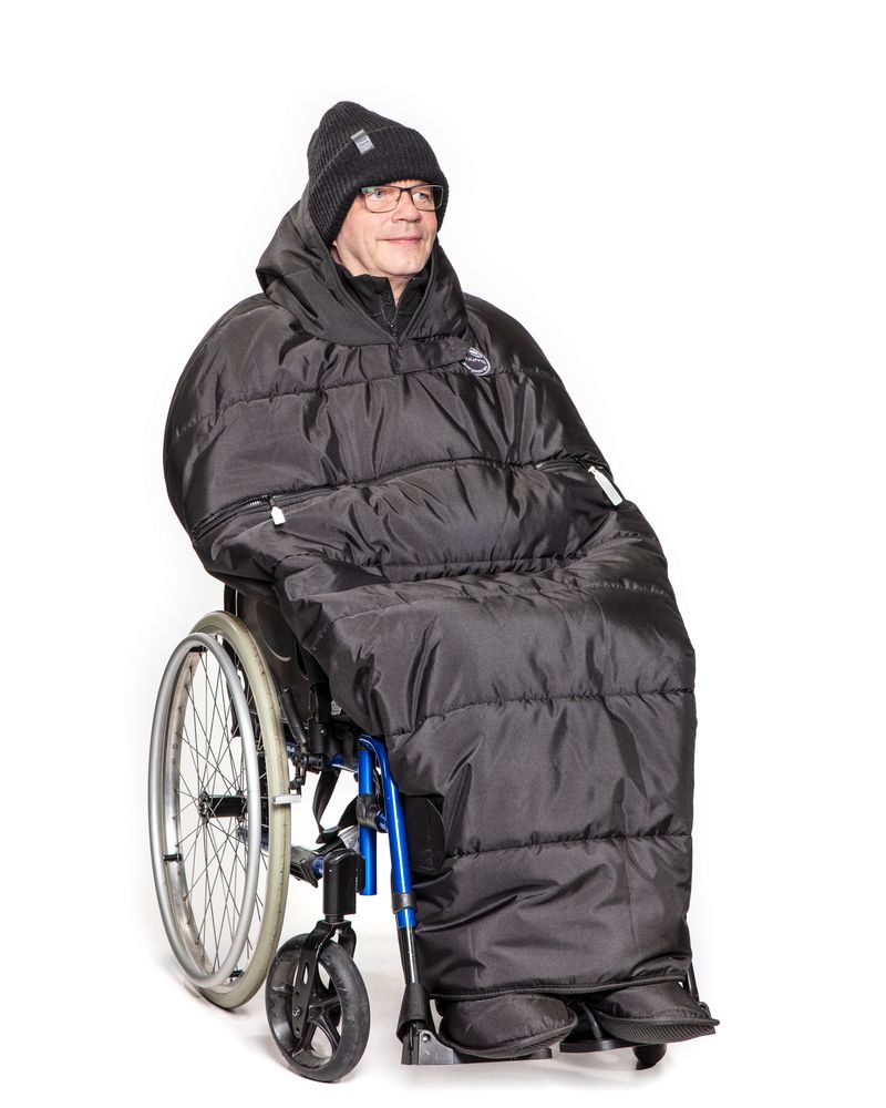 Premium-paketti (poncho + tossut)