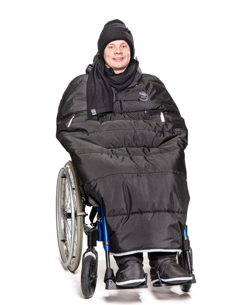 Premium-paketti (poncho + tossut)