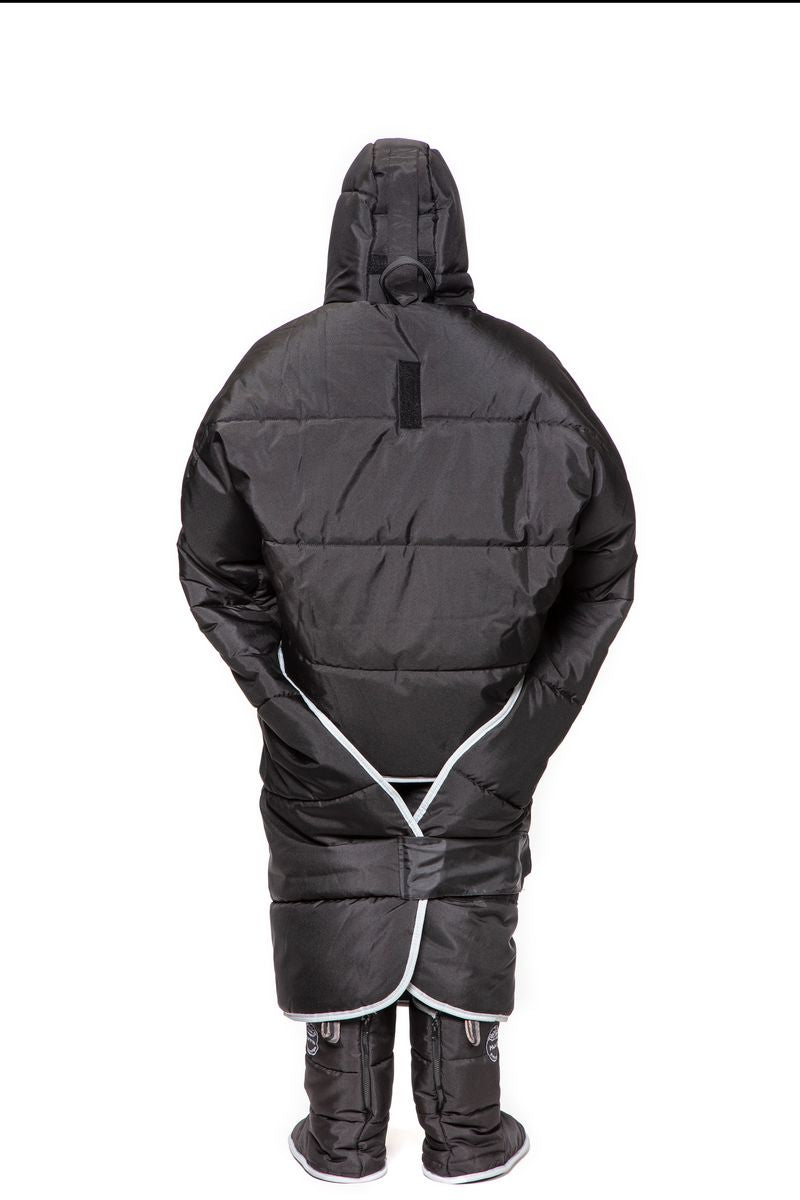 Premium-paketti (poncho + tossut)