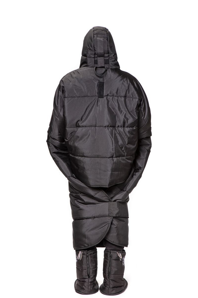 Premium-paketti (poncho + tossut)